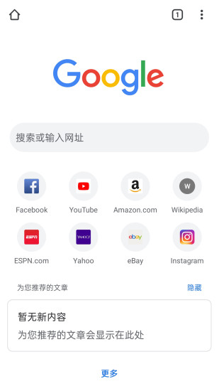 google chrome浏览器