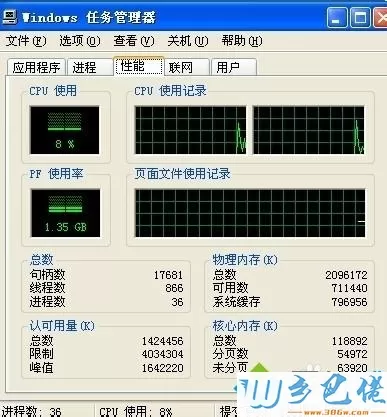 winxp系统下滚动网页卡的解决方法