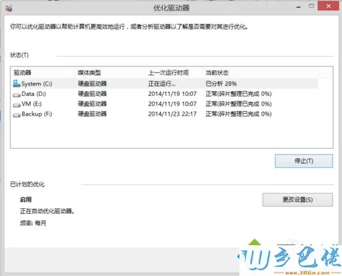 Win8.1磁盘整理在哪里？Win8.1系统使用磁盘整理的方法