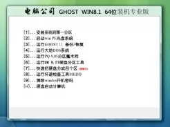 电脑公司DNGS Ghost Win8.1 64位装机专业版2015.03