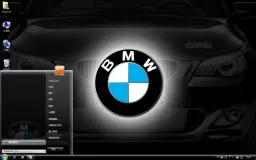 宝马车BMW图标Win7电脑主题