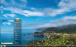 加州海边1号公路win7电脑主题