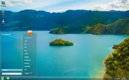 泸沽湖里格半岛风景win7电脑主题