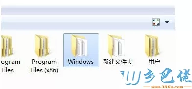 进入系统盘的Windows目录