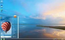 清爽天空自然美景win7主题桌面