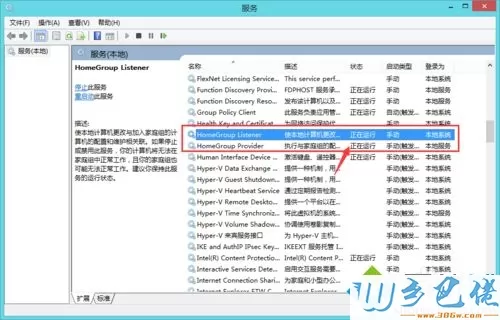 win8.1开机后桌面出现家庭组怎么办