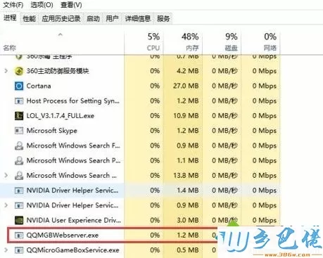 电脑中双击英雄联盟安装包不能安装提示安装正在运行如何解决4