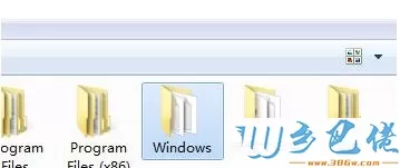 进入系统盘的Windows目录