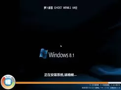 萝卜家园ghost win8.1 64位修正经典版V2017.02