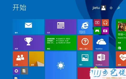 Win8系统metro桌面