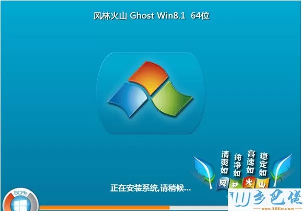 风林火山FLHS ghost win8.1 64位经典专业版