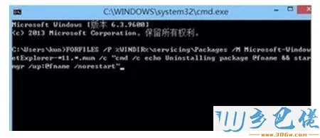 Windows8.1系统卸载IE11浏览器失败的处理方法