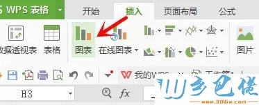 win7系统下WPS表格中如何制作简单饼图