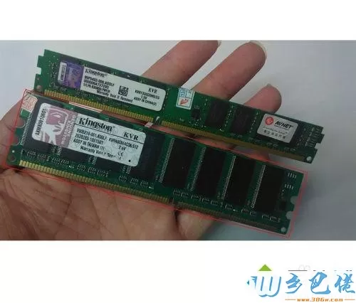 教你区分DDR1 DDR2 DDR3内存条的方法