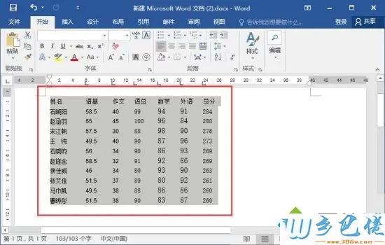 win7系统下怎么将Word 2016文字转换成表格