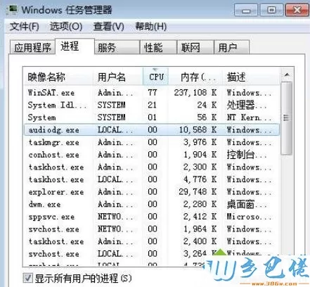 Win7程序WinSAT.exe会自动运行怎么回事