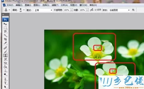 xp系统如何用ps软件复制一个相同图案