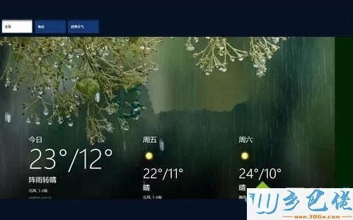 Win8.1自带的天气应用怎么使用？老司机教你使用Win8.1天气应用功能