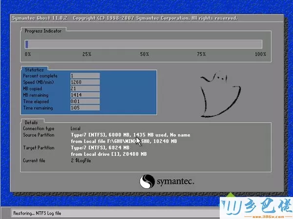 Windowsxp重做系统步骤5