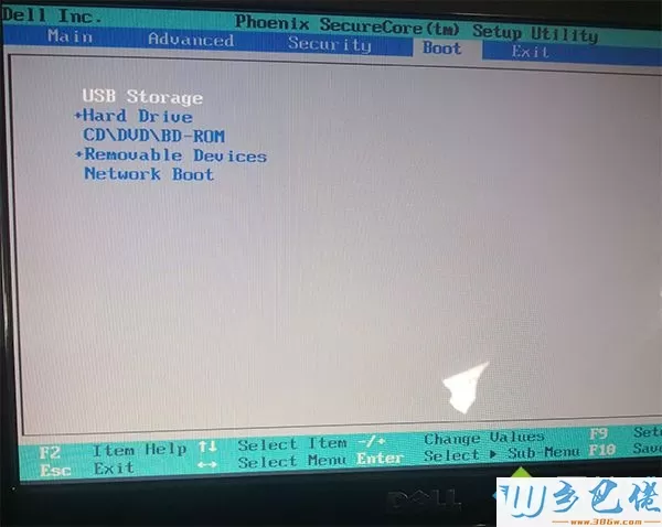戴尔上网本设置U盘启动步骤 图2